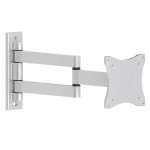 Fits Panasonic TV model TX-L24X6B Silver Swivel & Tilt TV Bracket