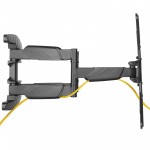 Fits Panasonic TV model TX-L55WT50B Black Slim Swivel & Tilt TV Bracket