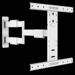 Fits Panasonic TV model TX-L55WT65B  White Swivel & Tilt TV Bracket