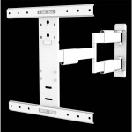 Fits Panasonic TV model TX-L55WT65B  White Swivel & Tilt TV Bracket