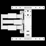 Fits Panasonic TV model TX-L55WT65B  White Swivel & Tilt TV Bracket